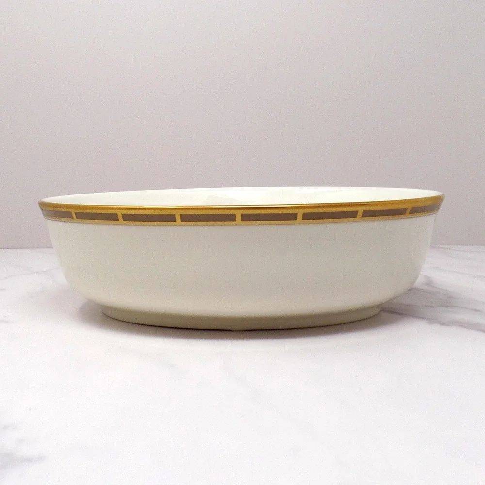Vintage Lenox Bone China Desert Vista Oval Vegetable Serving Bowl